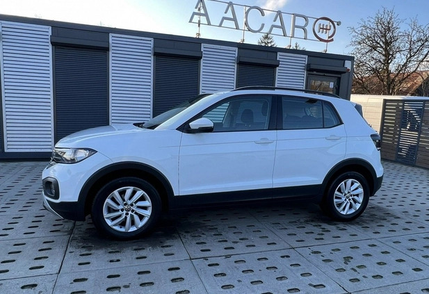 Volkswagen T-Cross cena 71900 przebieg: 57028, rok produkcji 2021 z Czeladź małe 631